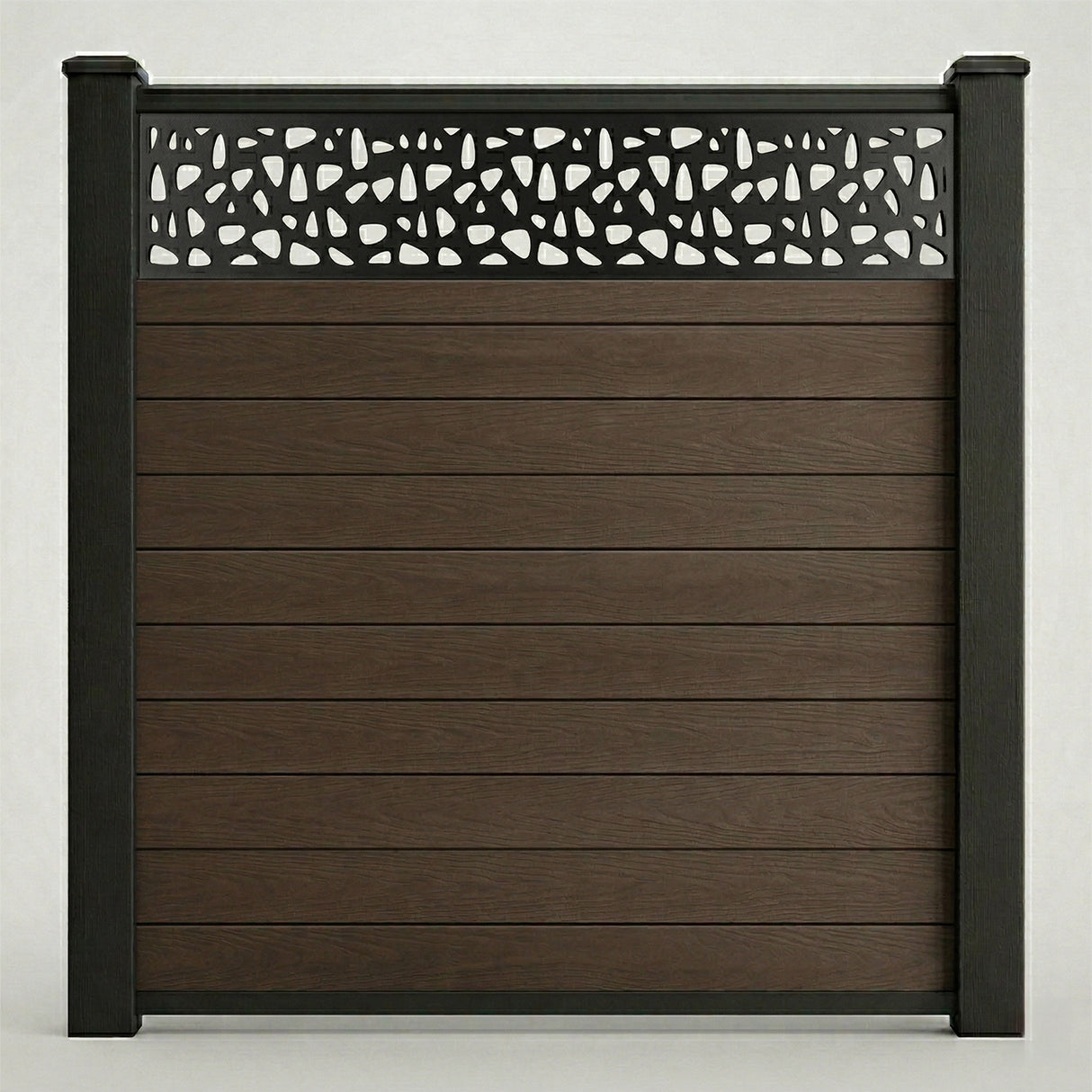 Decorative Screen Fencing Kit – Brown (6ft x 6ft | 1.8m x 1.8m)
