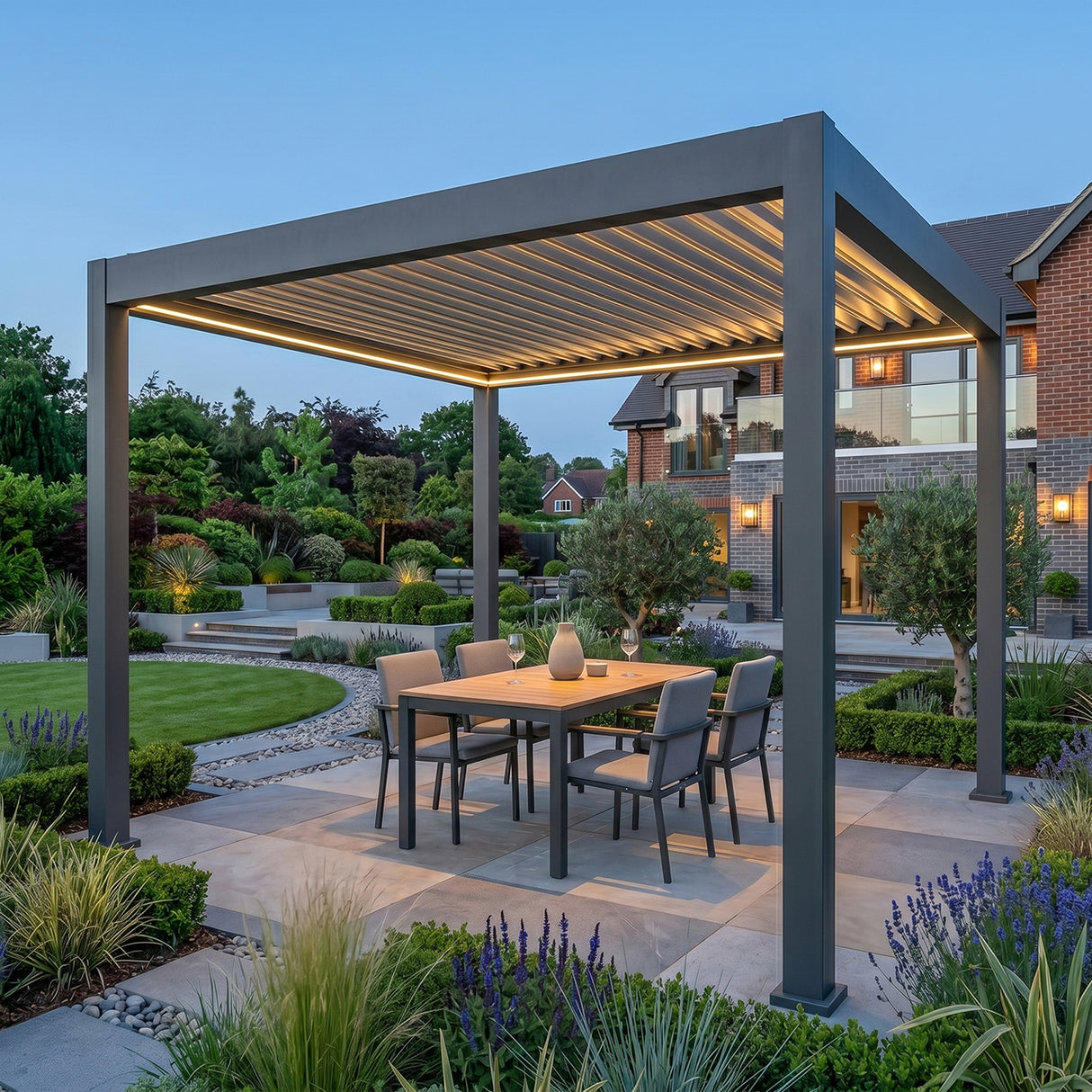 3M x 3M EASY Aluminum Pergola