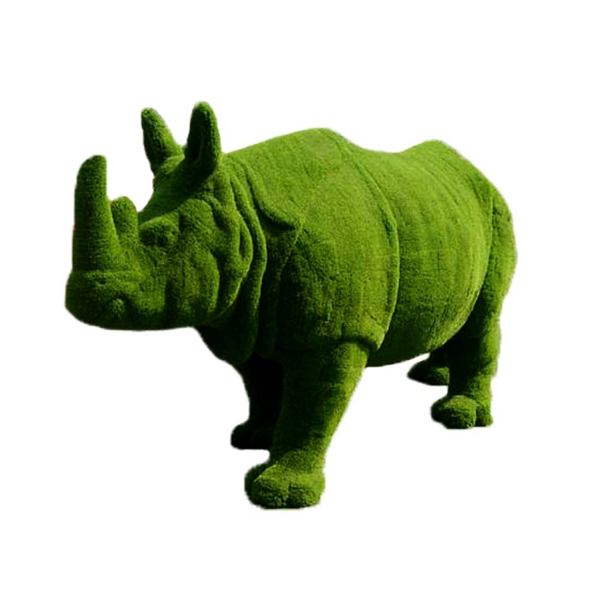 Premium Faux Topiary - Big Rhinoceros