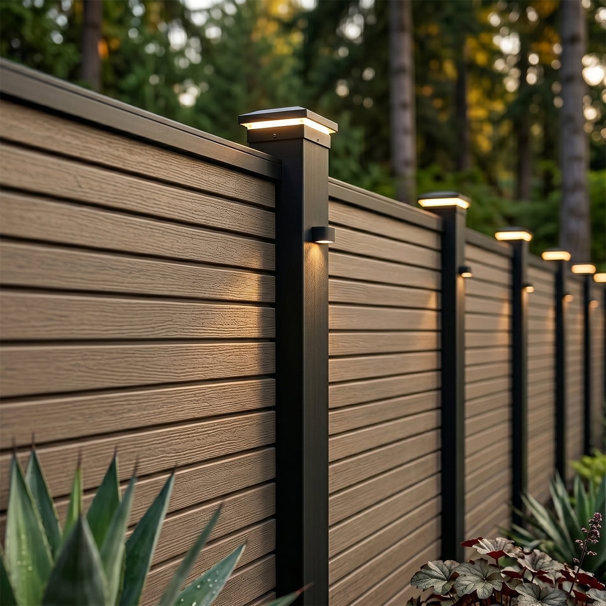 Co-extrusion Slatted Fencing Kit (6ft x 6ft | 1.8m x 1.8m)