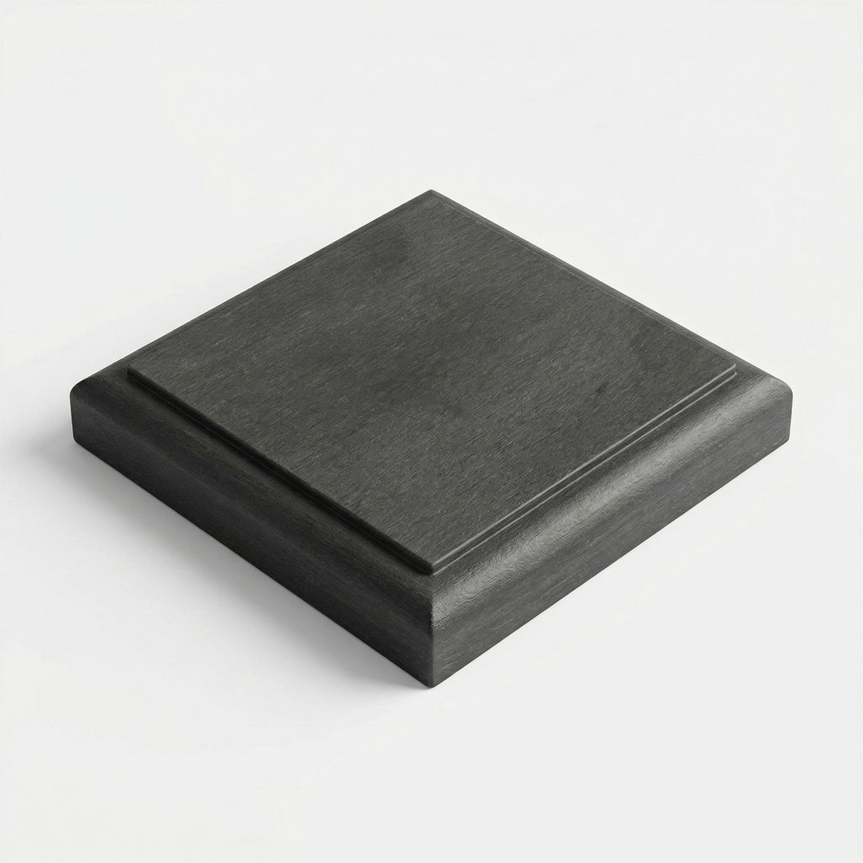 Composite Fence Post Cap – Black (110×110 mm)