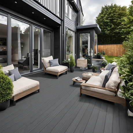 3.6m Woodgrain Board - Brown