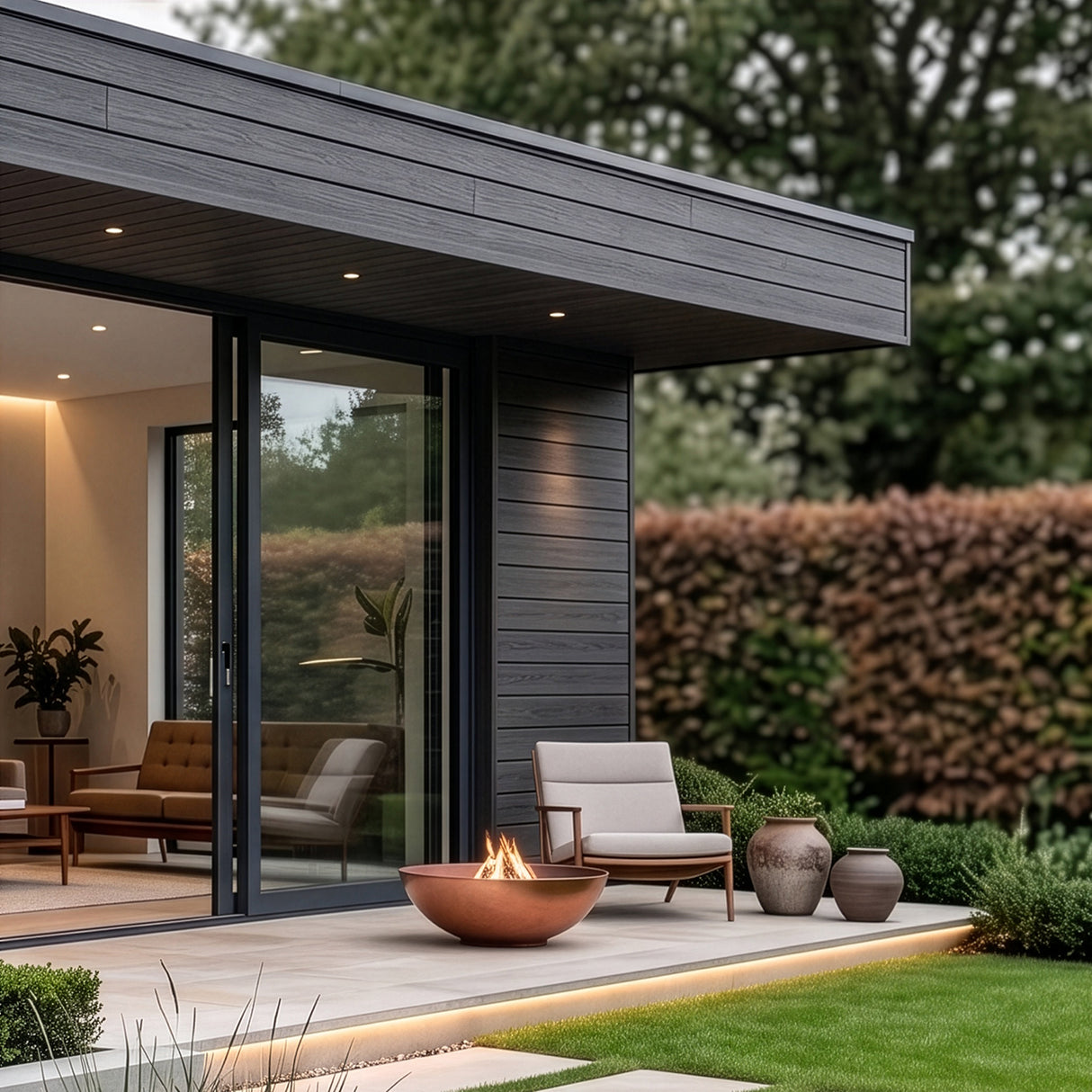 3.6m Composite Woodgrain Cladding