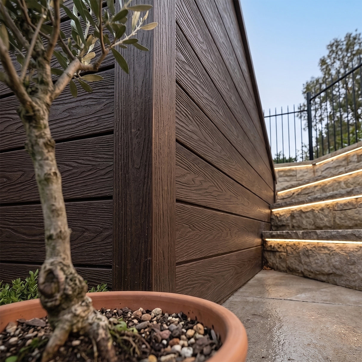 3.6m Composite Woodgrain Cladding