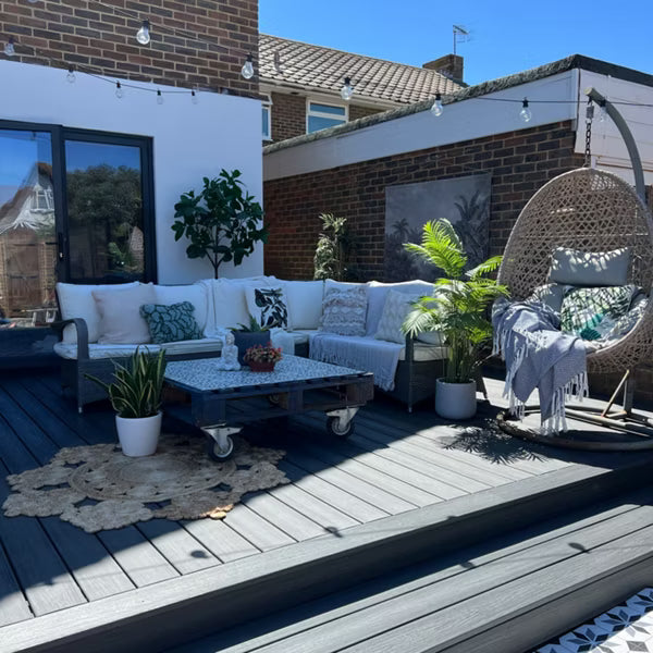 Trex Enhance Groove Decking Board - Calmwater