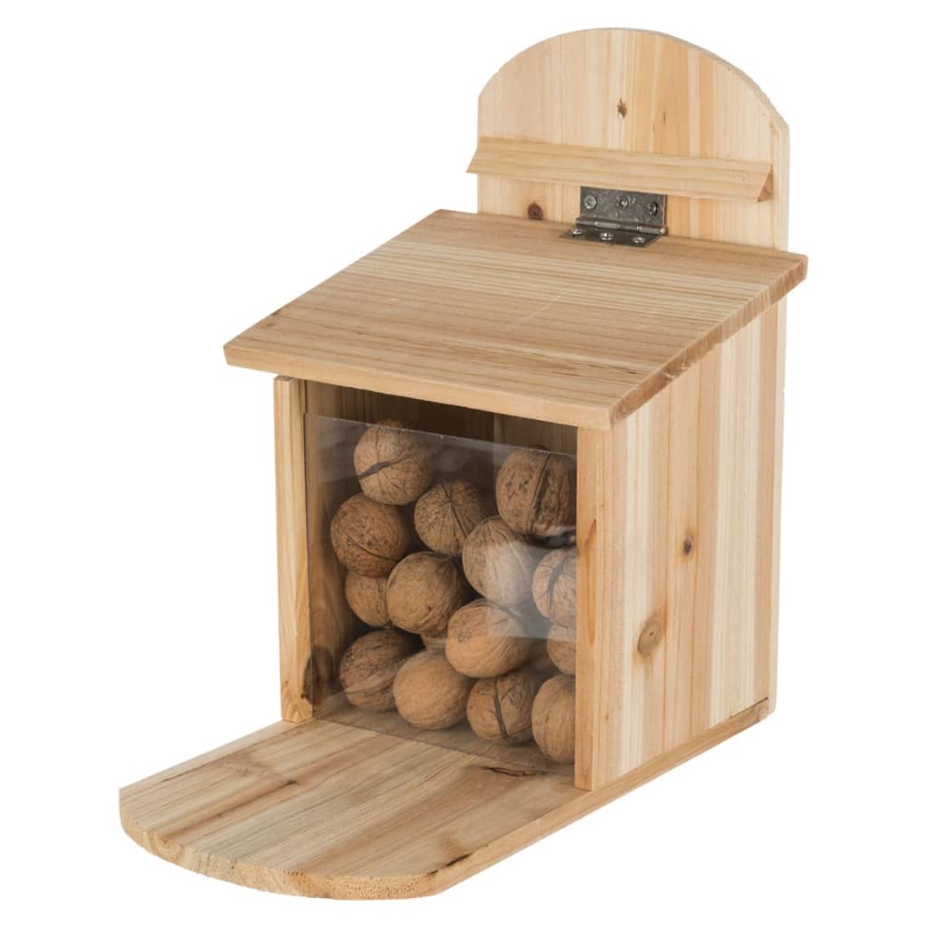 Squirrel Feeding Station 20x30x30 cm Pine Wood