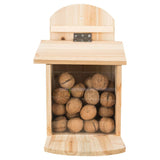 Squirrel Feeding Station 20x30x30 cm Pine Wood