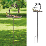 Bird Feeder Station 92 cm Brown