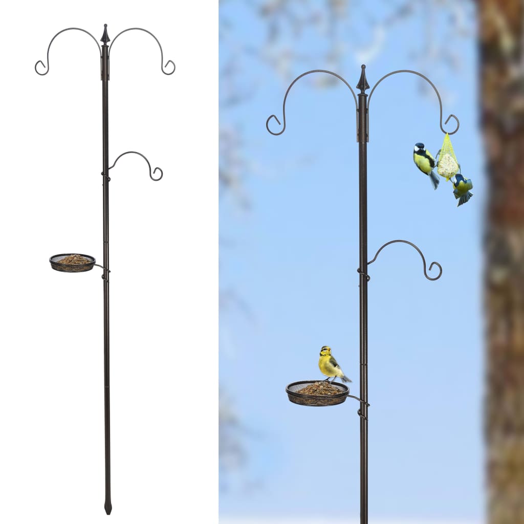 Standard Bird Feeding Station Black