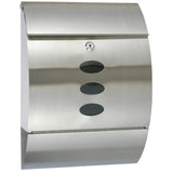 Letter Box Stainless Steel 30x12x40 cm