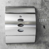 Letter Box Stainless Steel 30x12x40 cm