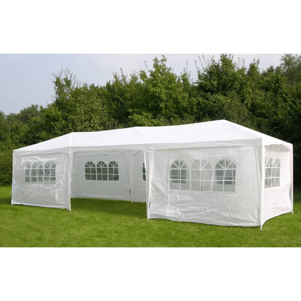 Partytent with Sidewalls 3x9m White