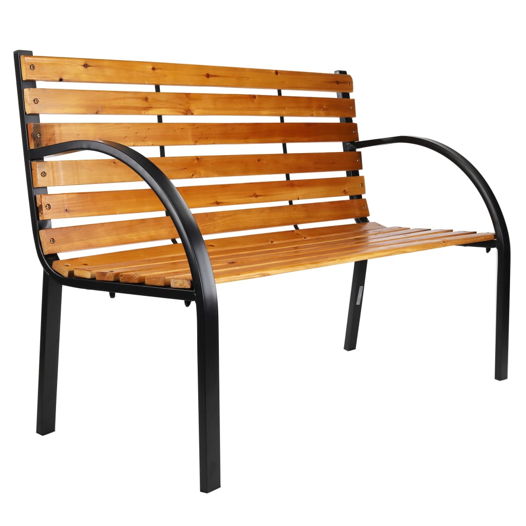 Park Bench Brown 122x60x81 cm