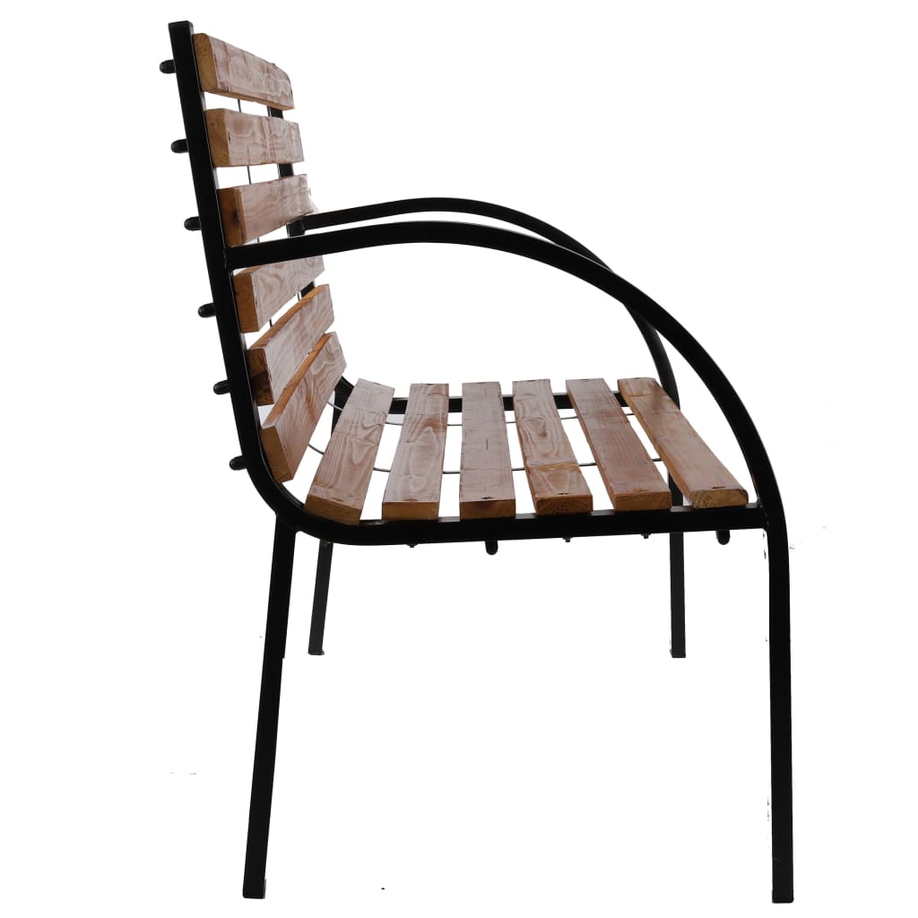 Park Bench Brown 122x60x81 cm