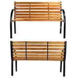 Park Bench Brown 122x60x81 cm