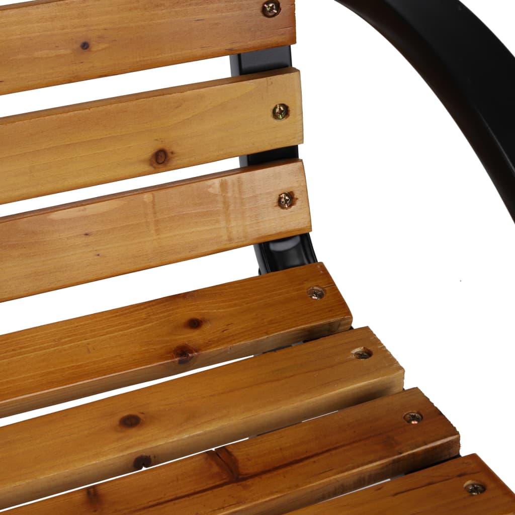 Park Bench Brown 122x60x81 cm