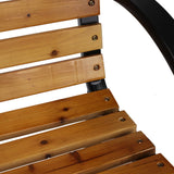 Park Bench Brown 122x60x81 cm