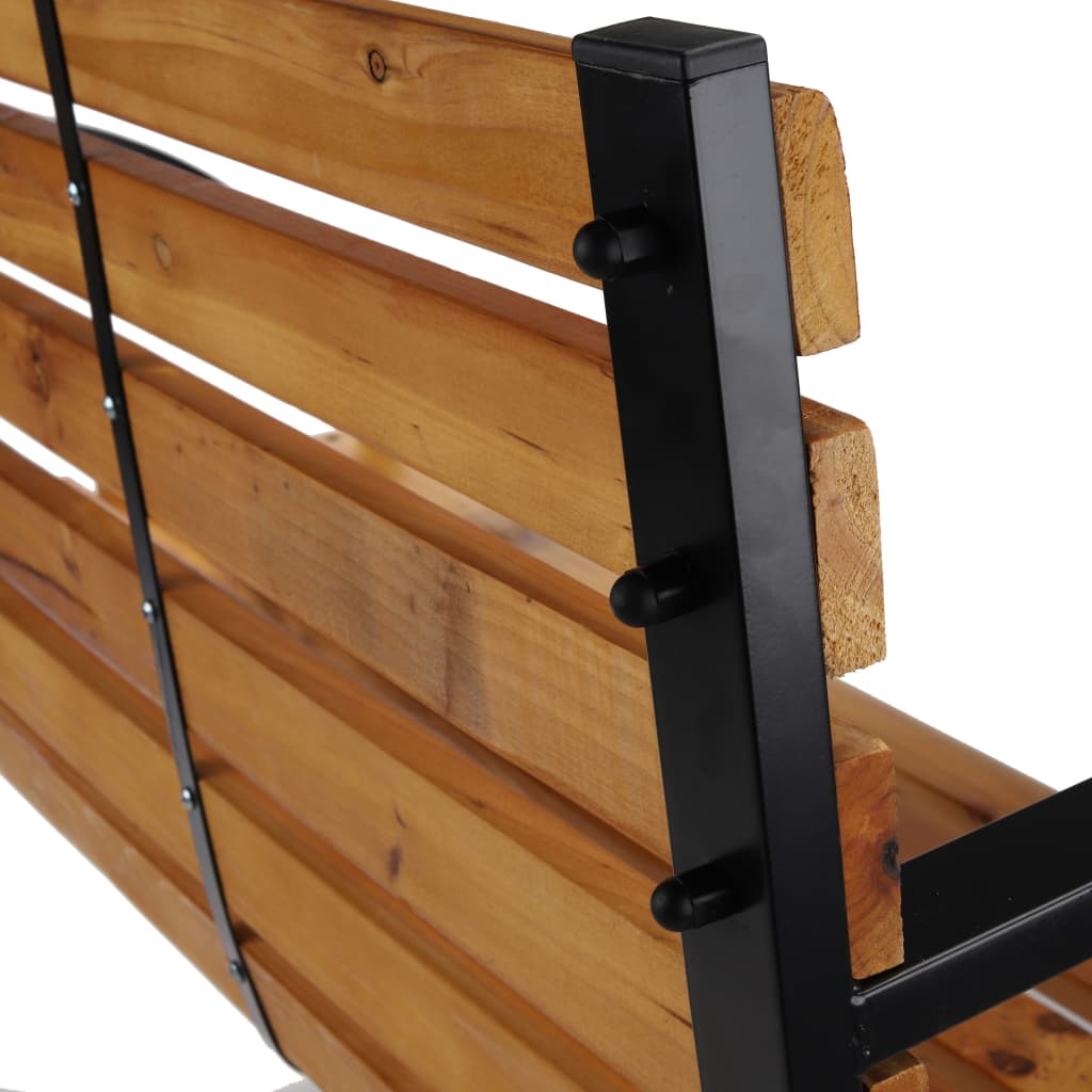 Park Bench Brown 122x60x81 cm