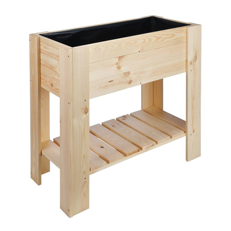 Raised Bed 92x41x80 cm Pine Wood