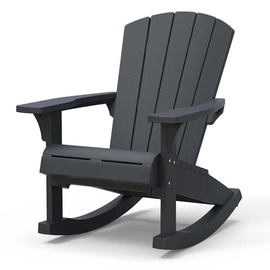 Adirondack Rocking Chair Troy Graphite