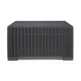 Allibert Outdoor Ottoman California Grey