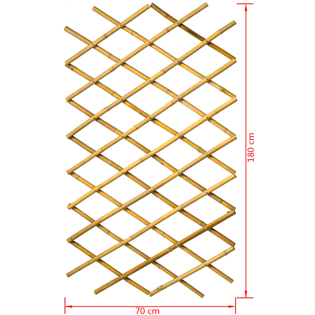 Garden Trellis 70x180 cm Bamboo 6040721