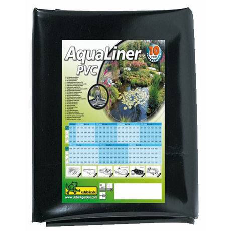 AquaLiner Pond Liner PVC 6 x 5 m Black