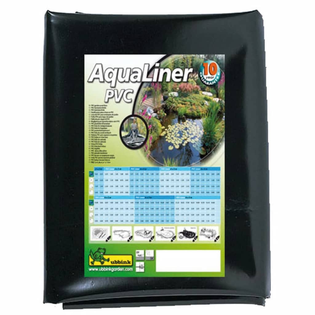 Pond Liner AquaLiner 8 x 6 m PVC 0.5 mm 1331171