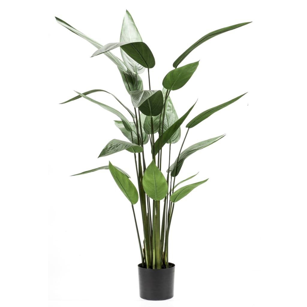 Artificial Heliconia Plant Green 125 cm 419837