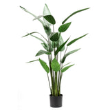 Artificial Heliconia Plant Green 125 cm 419837