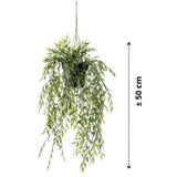 Artificial Bamboo Hanging Bush in Pot 50 cm