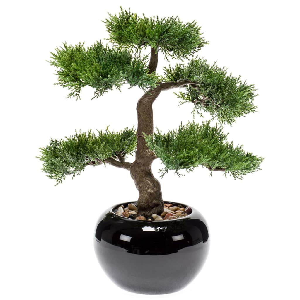 Artificial Cedar Bonsai Green 34 cm 420003