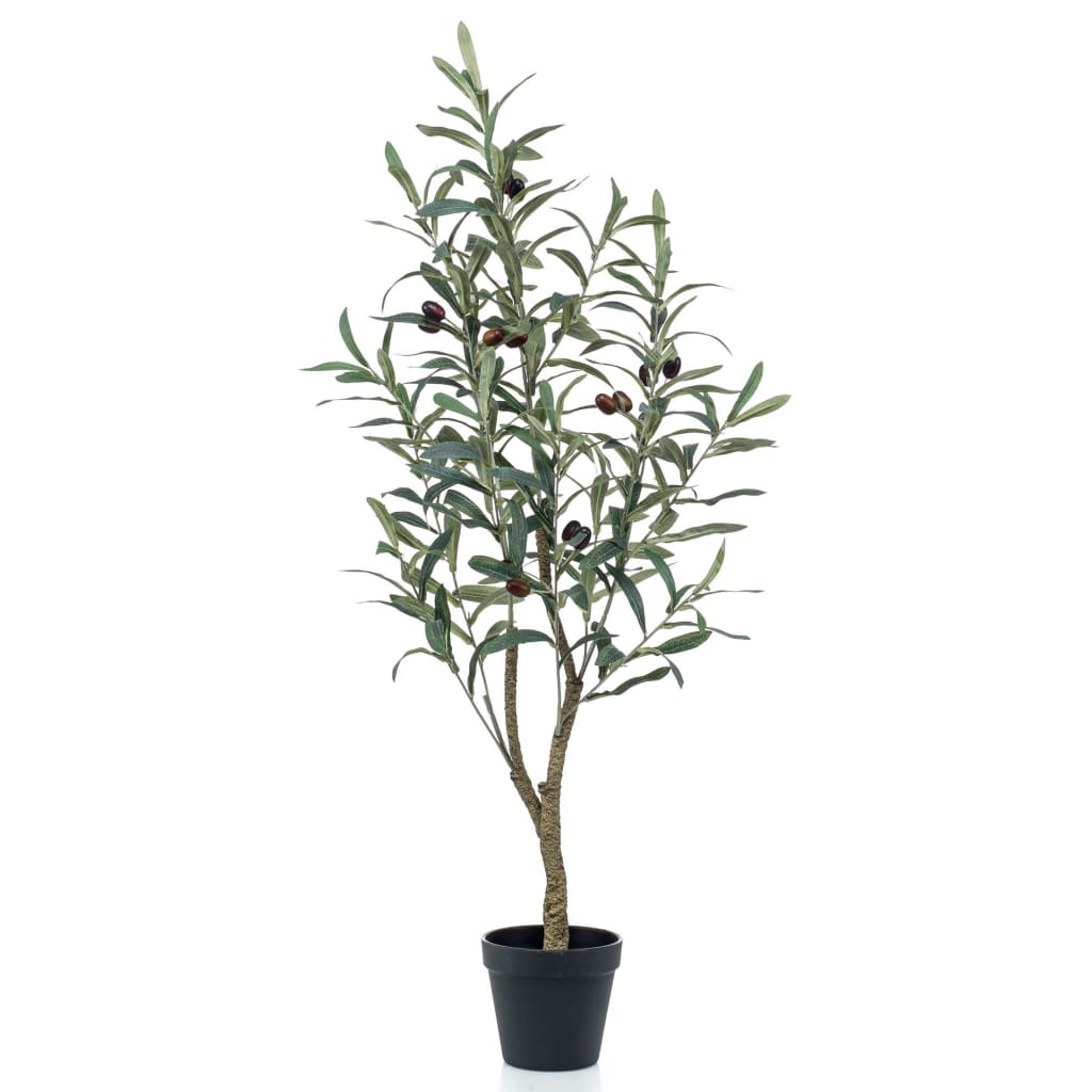 Artificial Olive Tree 90 cm in Plastic Pot