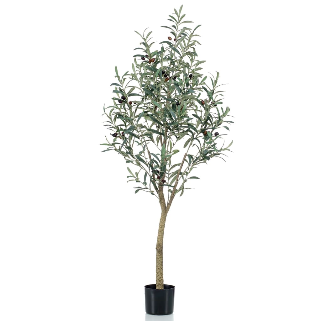 Artificial Olive Tree 140 cm in Plastic Pot