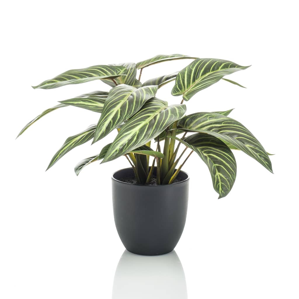 Artificial Calathea Zebrina 38 cm in Pot