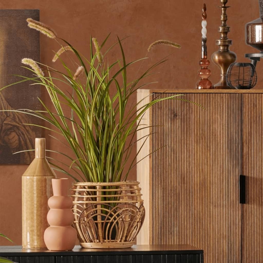 Artificial Cattails Grass 85 cm in Pot