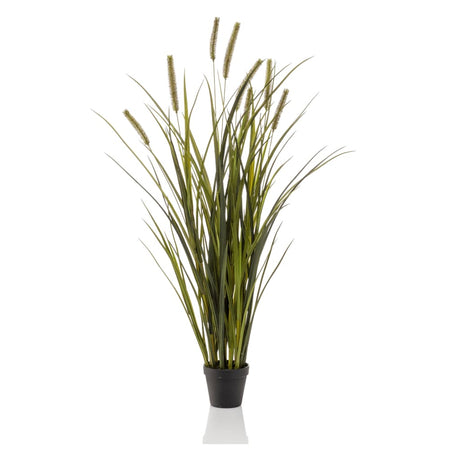 Artificial Cattails Grass 100 cm in Pot