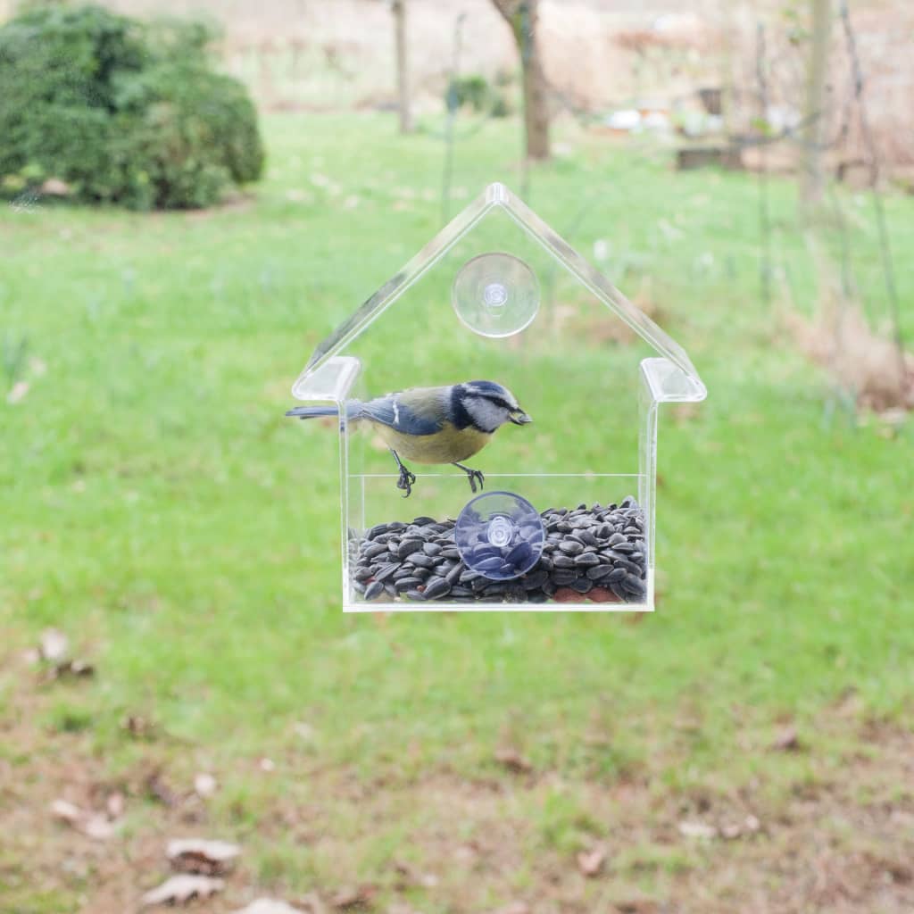 Acrylic Window Feeder House 15x10x15.3 cm FB370