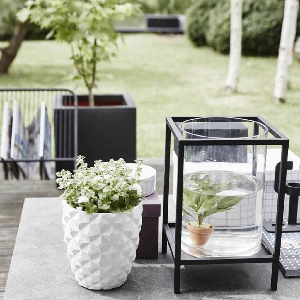 Planter Urban Smooth Square 30x30x30 cm Black KBL902