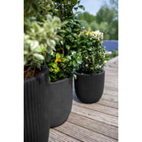 Egg Planter Urban Smooth 35x34 cm Black KBL932