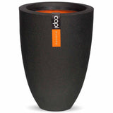 Vase Urban Smooth Elegant Low 36x47 cm Black KBL782