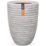 Vase Nature Row Elegant Low 46x58 cm Ivory KRWI783