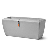 Planter Arc Granite Rectangle 60x35x40 cm Ivory