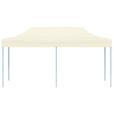 Foldable Tent Pop-Up 3x6 m Cream White
