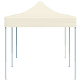 Foldable Tent Pop-Up 3x6 m Cream White