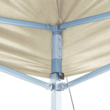 Foldable Tent Pop-Up 3x6 m Cream White