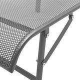 Sun Lounger Steel Anthracite