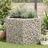 Hexagonal Gabion Raised Bed 160x140x100 cm