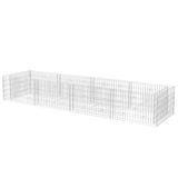 Gabion Raised Bed Steel 360x90x50 cm