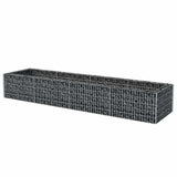Gabion Raised Bed Steel 360x90x50 cm